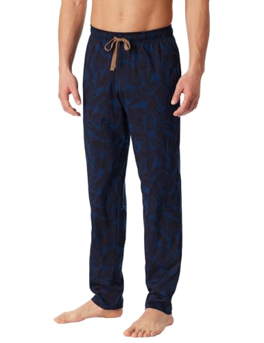 Schiesser Herren Schlafhose lang-Mix + Relax-Organic Cotton Pyjamaunterteil, Multicolor 2_182185, 52 von Schiesser