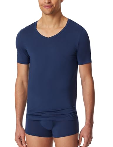 Schiesser Herren Shirt V-Ausschnitt-Premium Modal Unterhemd, Admiral_181531, 4 von Schiesser