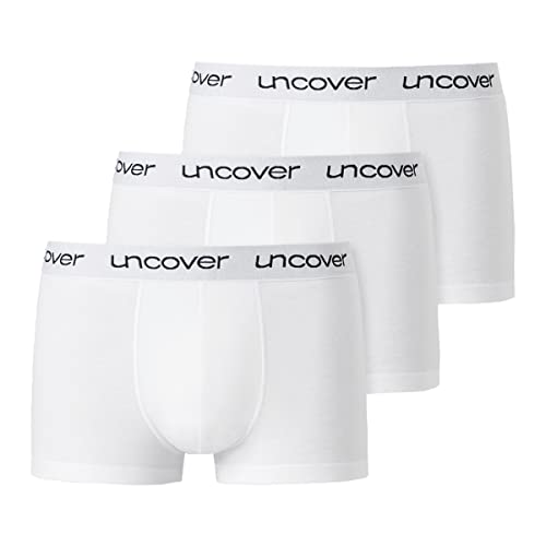 Uncover by Schiesser - Retro Shorts/Pant - 3er Pack (S Weiß) von Uncover by Schiesser