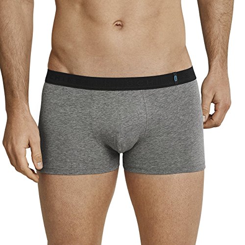 Schiesser Herren Shorts 95/5 2er Pack, Größe:6/L;Farbe:Grau Melange (202) von Schiesser