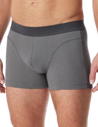 Schiesser Herren Shorts-Comfort Fit Boxershorts, anthrazit_181119, S von Schiesser