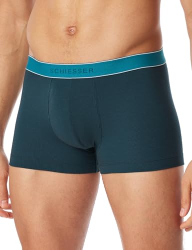 Schiesser Herren Shorts-Duality Function Boxershorts, Petrol_181121, M von Schiesser