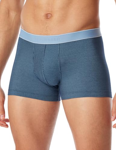 Schiesser Herren Shorts-Duality Function Boxershorts, blaugrau_181121, M von Schiesser