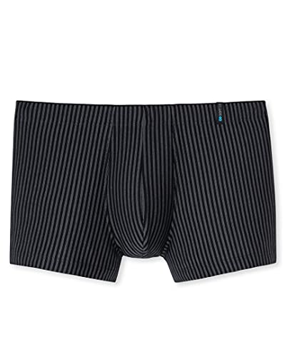 Schiesser Herren Shorts Hip-Shorts Long Life - 174646, Größe Herren:10, Farbe:Blauschwarz von Schiesser