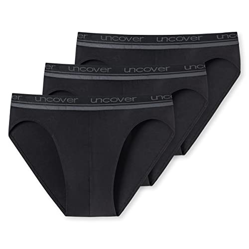 Uncover by Schiesser - Rio Slip/Unterhose - 3er Pack (XXL Schwarz) von Uncover by Schiesser