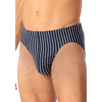 Schiesser Herren Slip-Baumwoll-Stretch blau Baumwolle gestreift von Schiesser