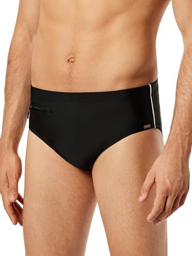 Schiesser Herren Slip Komfort Badehose, Schwarz, XL EU Schiesser Herren Slip Komfort Badehose, Schwarz, XL EU von Schiesser
