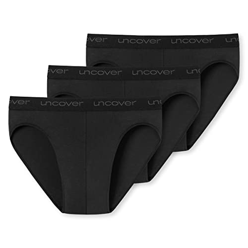 Uncover by Schiesser - Rio Slip/Unterhose - 3er Pack (M Schwarz) von Uncover by Schiesser