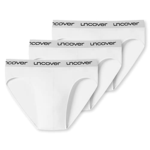 Uncover by Schiesser - Rio Slip/Unterhose - 3er Pack (S Weiß) von Uncover by Schiesser