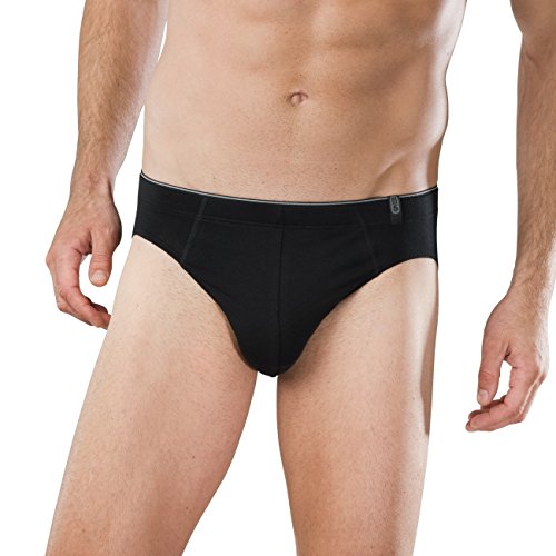 Schiesser Herren Slip Supermini 95/5 205421 2er Pack, Größe:7/XL;Farbe:schwarz-000 von Schiesser