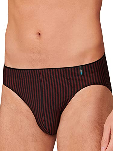 Schiesser Herren Slip Supermini Long Life - 174645, Größe Herren:4, Farbe:rot von Schiesser