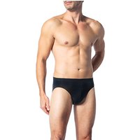 Schiesser Herren Slip blau Baumwolle unifarben von Schiesser