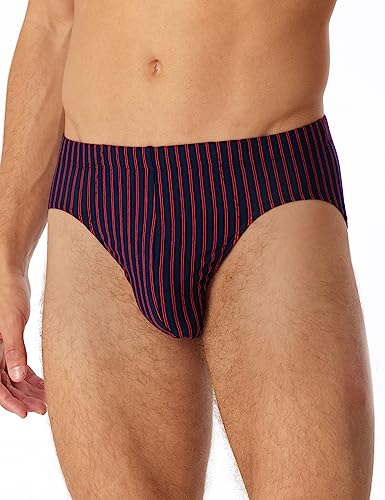 Schiesser Herren Minislip für Männer Weich und Bequem Ohne Gummibund Bio Baumwolle-Cotton Casual Unterwäsche, Rot_180498, XL von Schiesser