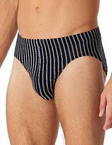 Schiesser Herren Minislip für Männer Weich und Bequem Ohne Gummibund Bio Baumwolle-Cotton Casual Unterwäsche, Schwarz_180498, M von Schiesser
