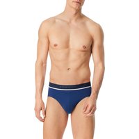 Schiesser Herren Rio-Slip blau,schwarz Baumwolle & Mix unifarben von Schiesser