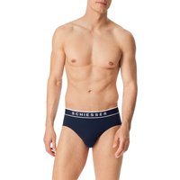 Schiesser Herren Unterwäsche blau Baumwolle & Mix unifarben von Schiesser