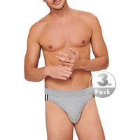 Schiesser Herren Slips grau Baumwolle unifarben von Schiesser