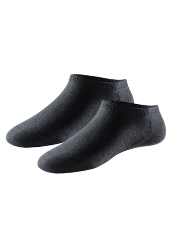 Schiesser Herren Sneaker 2er Pack Doppelpack 95/5-179828, Größe Herren:43/46, Farbe:schwarz von Schiesser