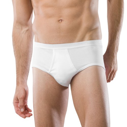Schiesser Herren Sport Slip feinripp Sport Brief 005128 2er Pack, Farbe:Weiß (100);Größe:8/XXL von Schiesser