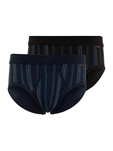 Schiesser Herren Sportslip (2er Pack) Slip, Mehrfarbig (Sortiert 1 901), 8 EU von Schiesser