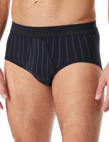 Schiesser Herren Sportslip mit Eingriff-Fine Interlock Slip, Nachtblau_181835, 4XL von Schiesser