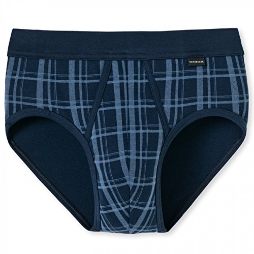 Schiesser Herren Sportslip mit Eingriff Original Classics 3er Pack, Größe:8/XXL;Farbe:Navy (815) von Schiesser