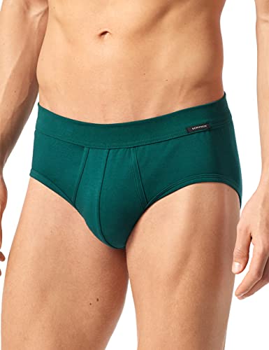 Schiesser Herren Sportslip mit Eingriff Unterwäsche, dunkelgrün, M von Schiesser