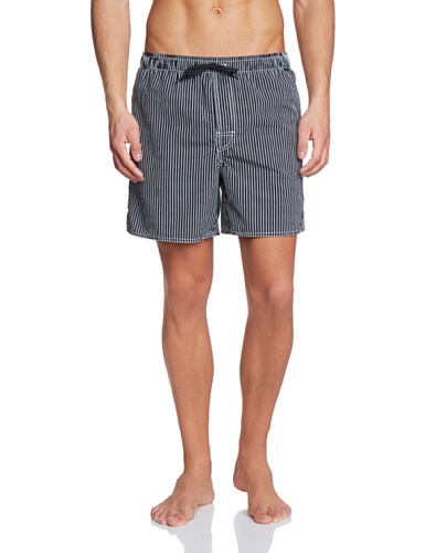 Schiesser Herren Swimshorts Badeshorts, Schwarz (000-schwarz), Medium (50 (M)) von Schiesser