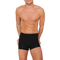 Schiesser Herren Trunk Schwarz Baumwolle unifarben von Schiesser