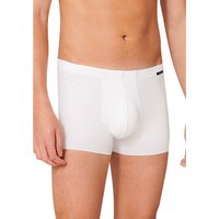 Schiesser Herren Trunk weiß Baumwolle unifarben von Schiesser