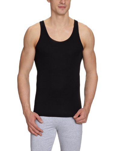 Schiesser Herren Unterhemd ohne Arm - Original Feinripp von Schiesser