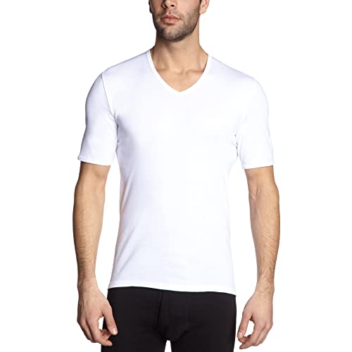 Schiesser Herren jas 1/2 Unterhemd, Weiß (100-weiss), XL EU von Schiesser