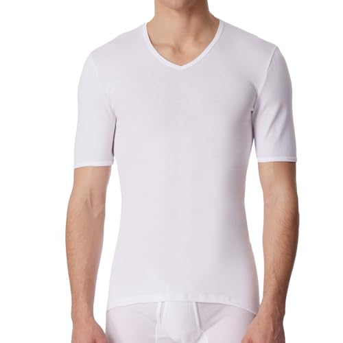 Schiesser Herren jas 1/2 Unterhemd, Weiß (100-weiss), XL EU von Schiesser