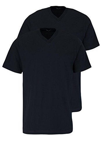 Schiesser Herren T-Shirt Unterhemd, Schwarz (000-schwarz), XXL von Schiesser