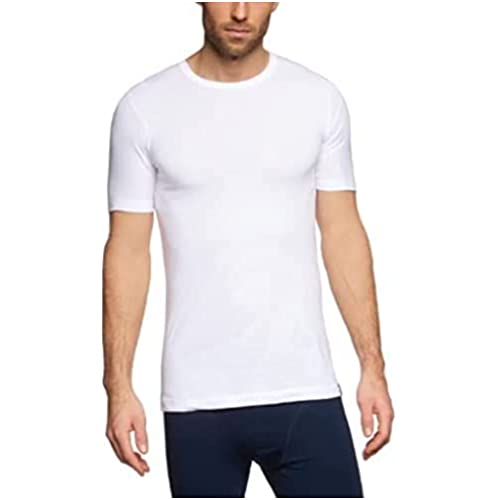 Schiesser Herren Shirt 1/2 Arm Unterhemd, Weiß (100-weiss), 6 von Schiesser