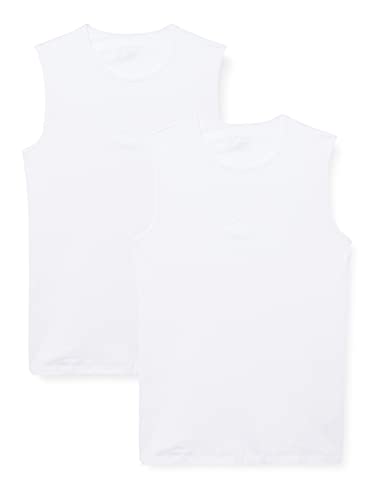 Schiesser Herren 2 PACK Unterhemd V-Ausschnitt mit breiter Schulter Bio Baumwolle - 95/5 Organic von Schiesser
