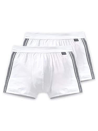 Schiesser Herren Unterhose 2er Pack, Weiß (100-weiss), Large (Herstellergröße 006) von Schiesser