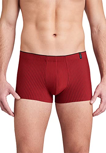 Schiesser Herren Unterwäsche Shorts atmungsaktiv und weich - Long Life Soft, Cranberry_149047,M von Schiesser