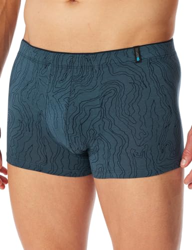 Schiesser Herren Unterwäsche Shorts atmungsaktiv und weich - Long Life Soft, Dunkelblau_181117,3XL von Schiesser