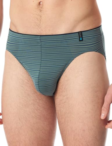 Schiesser Herren Unterwäsche Supermini atmungsaktiv und weich-Long Life Soft Slip, linde_181776, 5 von Schiesser
