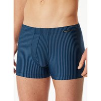 Schiesser Herren Trunk blau Mikrofaser gestreift von Schiesser