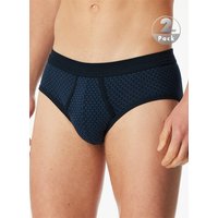 Schiesser Herren Slips blau Baumwolle gemustert Schiesser Herren Slips blau Baumwolle gemustert von Schiesser