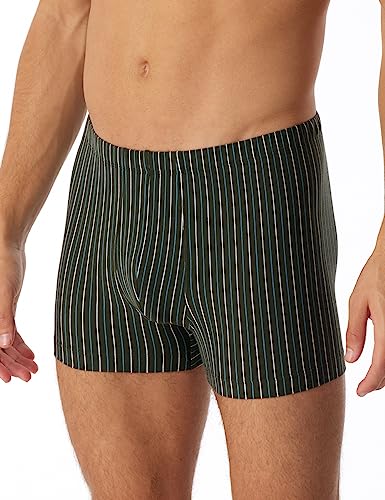 Schiesser Herren Unterwäsche mit Weichem Bund Bio Baumwolle - 95/5 Organic Boxershorts, Petrol, L EU von Schiesser