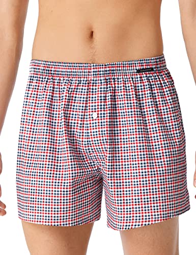 Schiesser Herren Boxershorts 2er Pack Doppelpack Webware Sortiert - 179040, Größe Herren:8, Farbe:Sortiert 3 von Schiesser