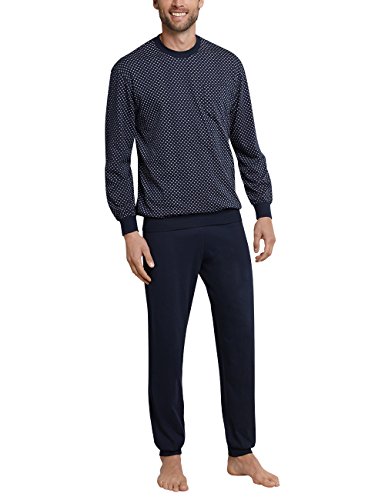 Schiesser Herren Schlafanzug lang mit Bündchen - Nightwear Set von Schiesser