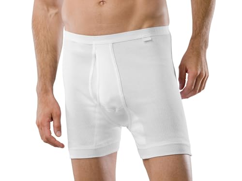 Schiesser Herren Kurz Unterhose, WeiÃŸ (100-weiss), 8 EU von Schiesser