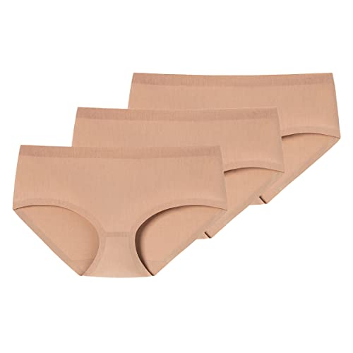 Schiesser - Invisible Cotton - Nahtloser Panty - 3er Pack (34 Maple) von Schiesser