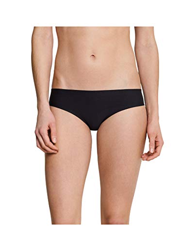 Schiesser Invisible Cotton Slips 3er Pack Black 42 von Schiesser