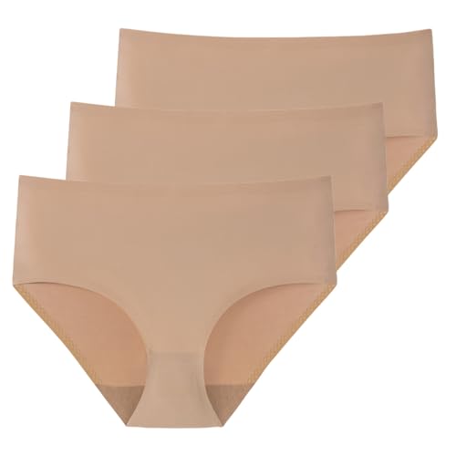 Schiesser - Invisible Soft - Panty - 3er Pack (46 Maple) von Schiesser