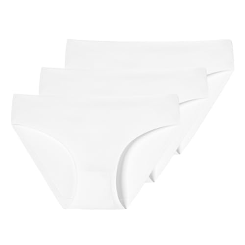 Schiesser - Invisible Soft - Rio Slip - 3er Pack (38 Weiß) von Schiesser